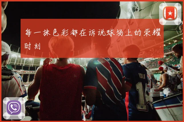 每一抹色彩都在诉说球场上的荣耀时刻